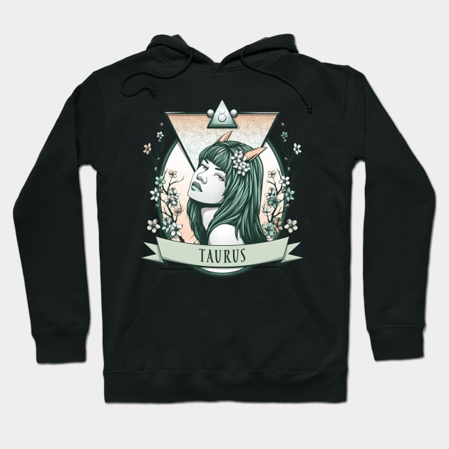 Taurus Hoodie by redappletees